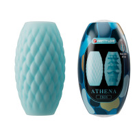 Мастурбатор яйцо PRETTY LOVE Athena Eros голубой, 7.6 х 4.2 см