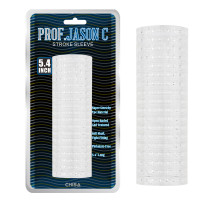 Мастурбатор рельефный Chisa Prof.Jason C, прозрачный