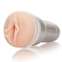 Мастурбатор вагина в колбе, киберкожа FleshLight Brandi Love, бежевый