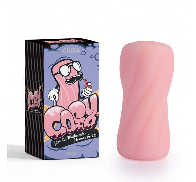 Мастурбатор яйцо Chisa COSY Cox ( плотный) розовый, 10.7 х 4.8 см