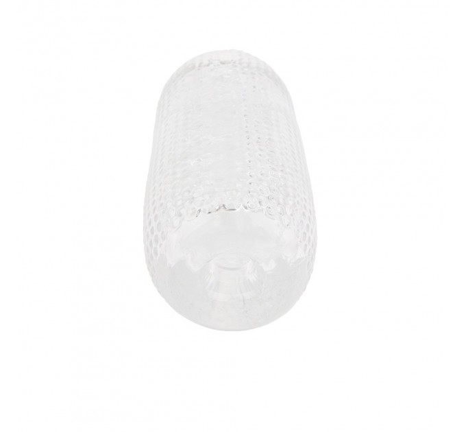 Мастурбатор Chisa Prof.Jason C с внутренним и внешним рельефом, прозрачный