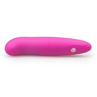 Мини-вибратор для точки G Easytoys, розовый, 12 х 2.5 см