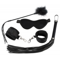 Набір БДСМ Bad Kitty 4 предмети, чорний Fetish Set