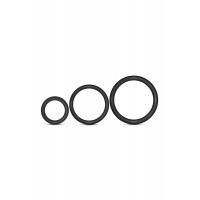 Набор эрекционных колец Blush Performance VS4 черный