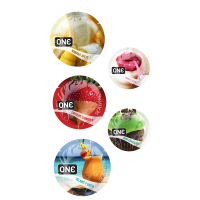 Презервативы One FlavorWaves латексные, набор разных вкусов, 5 шт Презервативы One FlavorWaves латексные, набор разных вкусов, 5 шт
