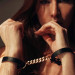 Наручники из экокожи Bijoux Indiscrets Maze – Thin Handcuffs Black