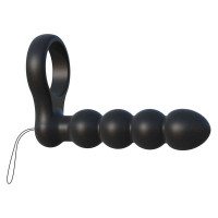 Вибратор c присоской Pipedream King Cock бежевый