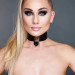 Ошейник Kinky Diva Collar Мe! с замочком и ключиком, черный