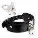 Ошейник Kinky Diva Collar Мe! с замочком и ключиком, черный