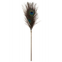 Перо Павлина Taboom DONA Peacock Tickler на длинной ручке