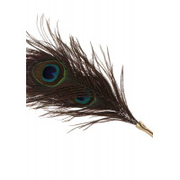 Перо Павлина Taboom DONA Peacock Tickler на длинной ручке