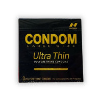 Презервативи поліуретанові ультратонкі Rume David великого розміру (ціна за пачку, 3 шт.)