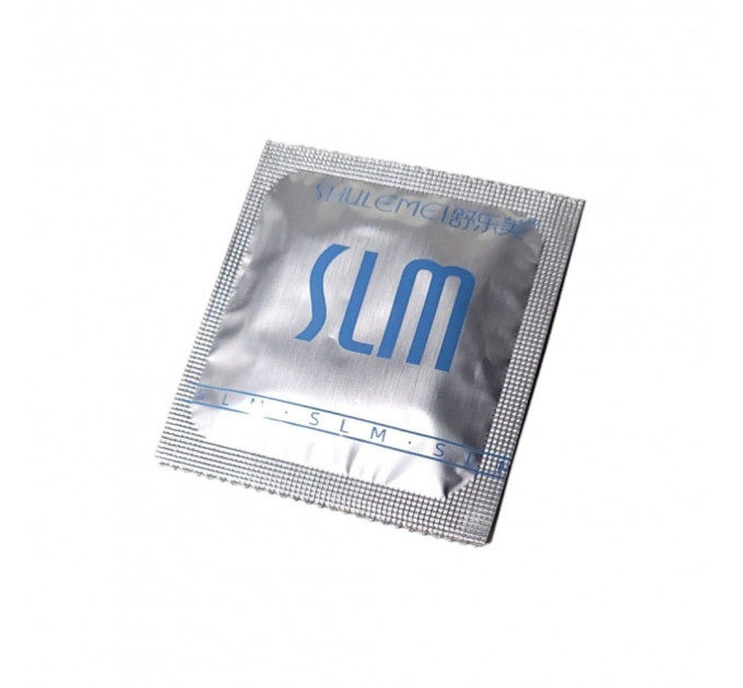 Презервативи з латексу SLM 0.01, з гіалуроновою кислотою, 2 шт.