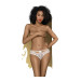 Сексуальные трусики Penthouse Adore me white (S/M)