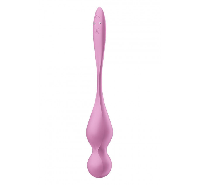 Смарт-шарики Кегеля Satisfyer Love Birds 1 с вибрацией, розовые