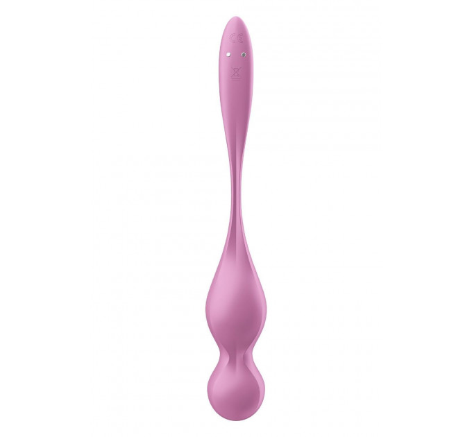 Смарт-шарики Кегеля Satisfyer Love Birds 1 с вибрацией, розовые