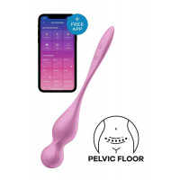 Смарт-шарики Кегеля Satisfyer Love Birds 1 с вибрацией, розовые