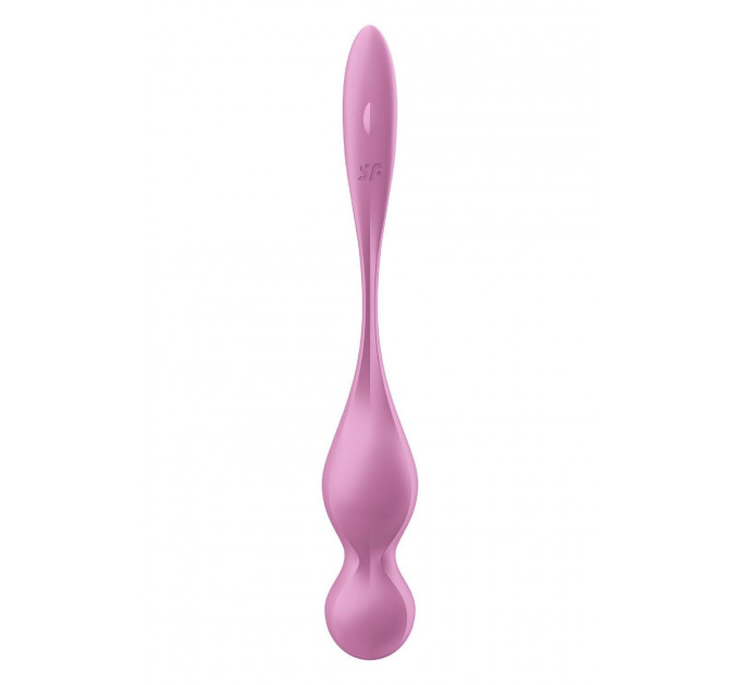 Смарт-шарики Кегеля Satisfyer Love Birds 1 с вибрацией, розовые