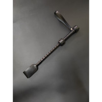 Стек БДСМ Candy Hero кожа, короткий, черный