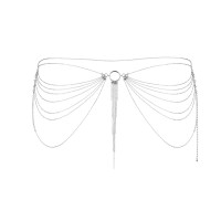 Цепочка трусики или бюст Bijoux Indiscrets Magnifique Waist Chain - silver, украшение на тело