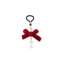 Зажимы на соски CHISA Senuelo Pearl Nipple Clamps Kit с красными бантиками и бусинами