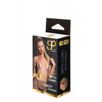 Зажимы для сосков с кисточкой GP PREMIUM NIPPLE CLAMPS