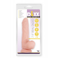 Фалоімітатор з подвійною щільністю Mr. DIXX 7.9 INCH DUAL DENSITY DILDO