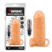 CH14591 Насадка з вібро беж Chisa Superme Vibrating Warrior Sleeve