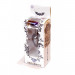 Анальная пробка с камнем Plug-Jewellery Dark Silver PLUG- Purple размер S