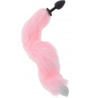 Анальная пробка с хвостом и подсветкой Taboom Unicorn Tail & Buttplug LED