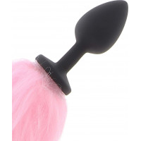 Анальная пробка с хвостом и подсветкой Taboom Unicorn Tail & Buttplug LED