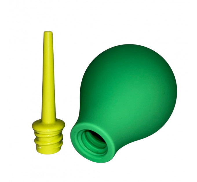 Анальний душ UNIVIBE Green and Yellow зелено-жовтий