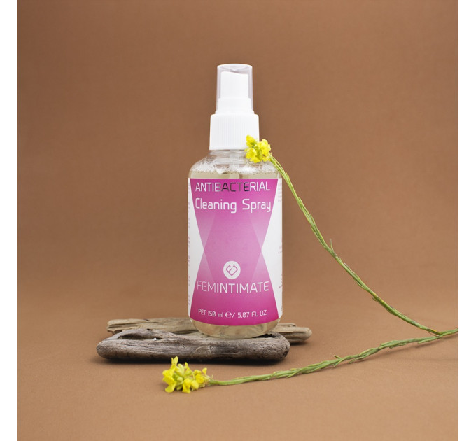 Антибактериальный чистящий спрей для секс девайсов Femintimate Antibacterial Cleaning Spray, 150 мл