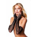 Длинные перчатки без пальцев BACI FINGERLESS LACE OPERA GLOVE O\S