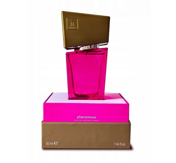 Духи з феромонами жіночі SHIATSU Pheromone Fragrance women pink 50 ml