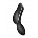 Подвійний вібратор із вакуумною стимуляцією SATISFYER CURVY TRINITY 2 BLACK
