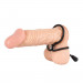 Эрекционное лассо Bad Kitty cock & ball loop, черное