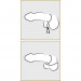 Эрекционное лассо Bad Kitty cock & ball loop, черное