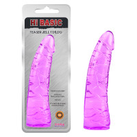 Фаллоимитатор гелевый Chisa Hi-Basic Teaser Jelly Dildo, фиолетовый