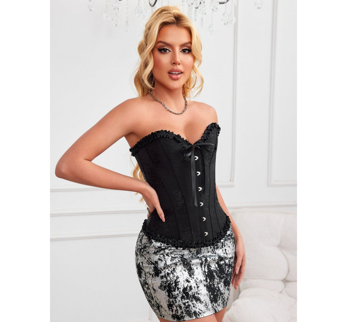 Корсет Star Night 12 Plastic Bones чорний, XS