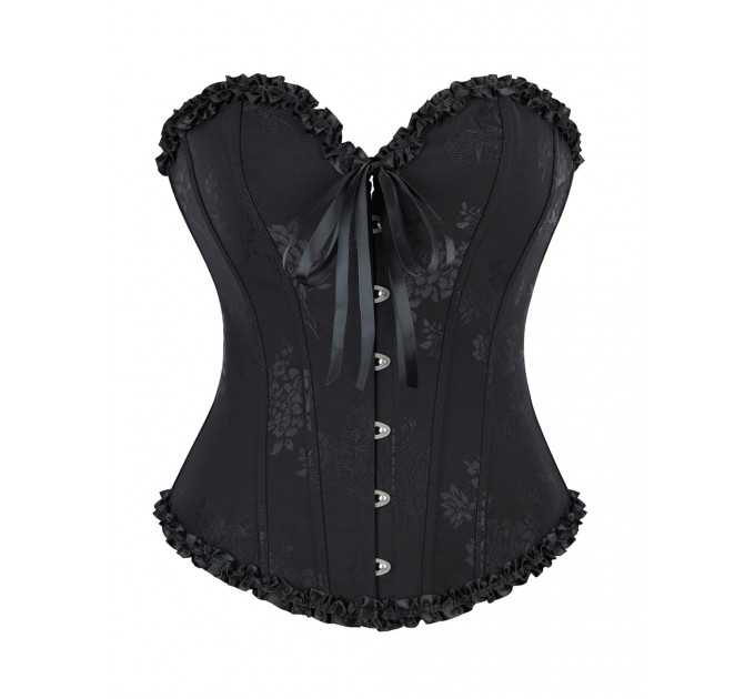 Корсет Star Night 12 Plastic Bones чорний, XS