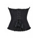 Корсет Star Night 12 Plastic Bones чорний, XS