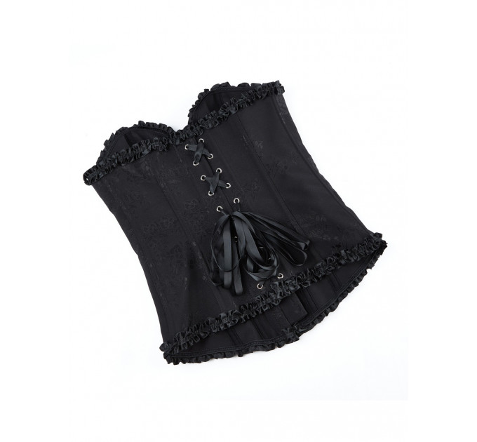 Корсет Star Night 12 Plastic Bones чорний, XS