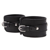 Шкіряні наручники (без зчіпки) DS Fetish чорні