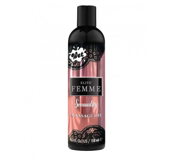 Массажное масло WET Elite Femme Sensuality, 118 мл