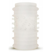 Мастурбатор самосмазывающийся рельефный Global Novelties Just Add Water Whack Pack Cuff, белый