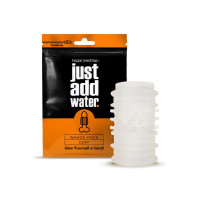 Мастурбатор самосмазывающийся рельефный Global Novelties Just Add Water Whack Pack Cuff, белый
