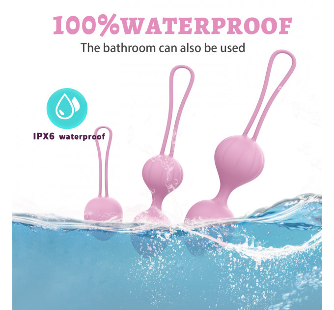 Набор вагинальных шариков Every Night Toys Wendy, 3 шт, сиреневый