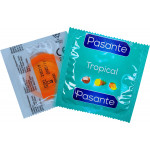 Презервативы со вкусом манго ,53мм , Рasante Tropical condoms , за 6 шт