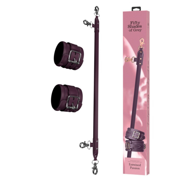 Распорка и фиксатор для лодыжек Fifty Shades of Grey Spreader Bar фиолетовый